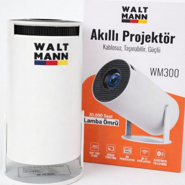 WALTMANN AKILLI PROJEKTÖR WM300