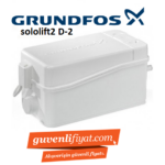 GRUNDFOS SOLOLİFT2 D-2 280W TEZGAH ALTI ATIK SU TAHLİYE ÜNİTESİ - POMPASI (duş + lavabo)-97775318